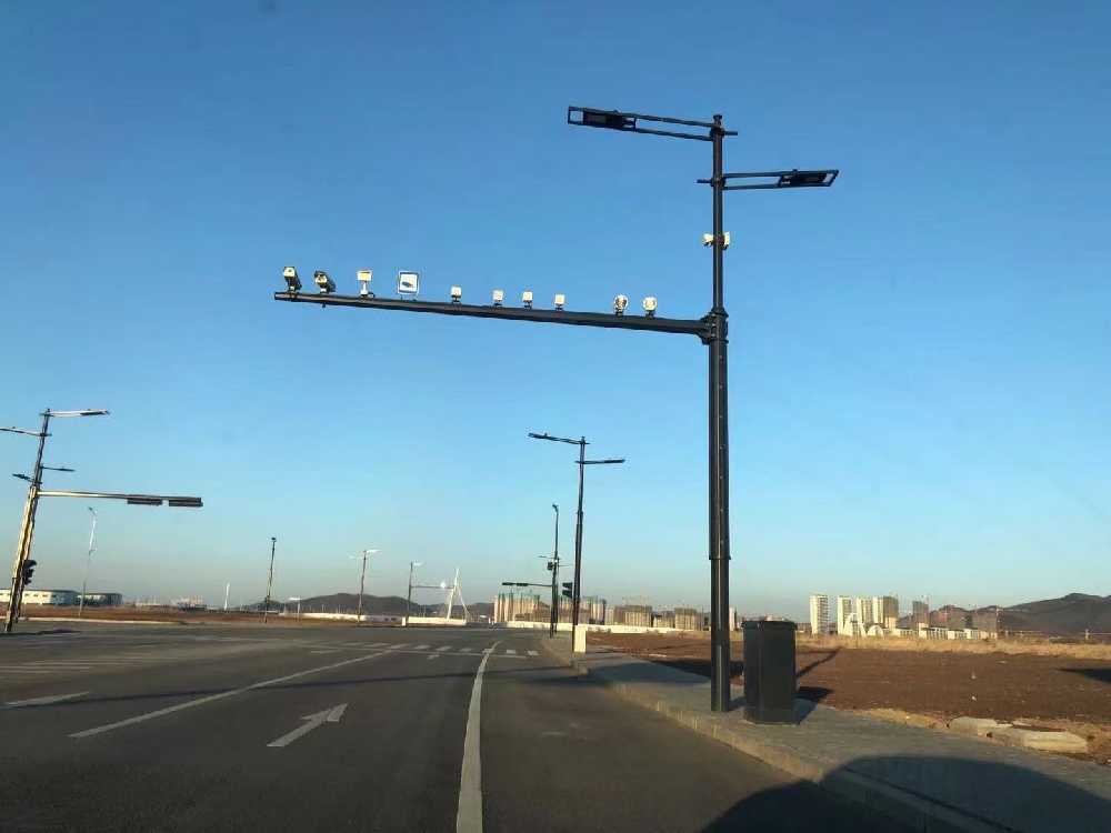 桦甸市黑龙江佳木斯综合路灯杆项目