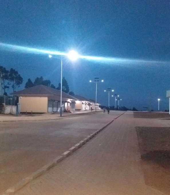 桦甸市非洲科特迪瓦太阳能路灯工程